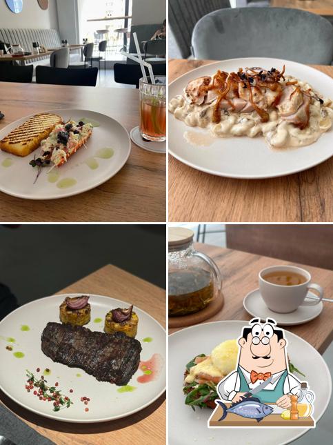 Лосось гриль в "Стаканчики"