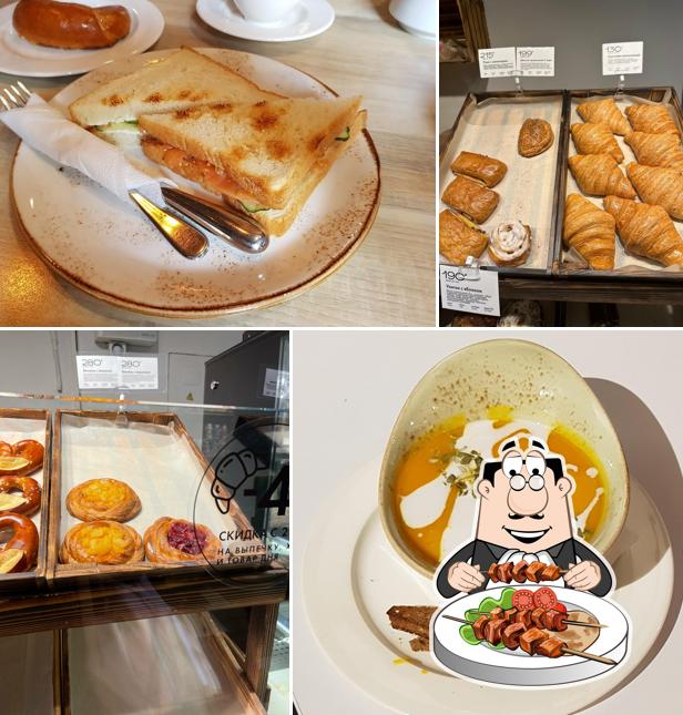 Блюда в "Маленькой Пекарне Журавлевых"
