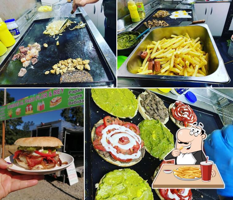 Comida al paso Flor y Rey