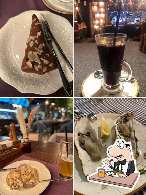 Шоколадный мусс в "Огоньке"