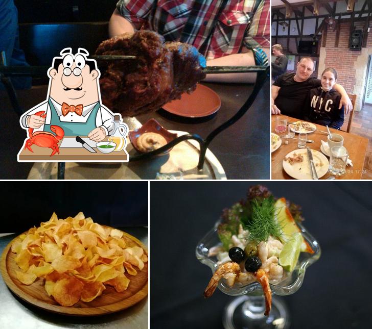 Отведайте блюда с морепродуктами в "Пивных Традициях"