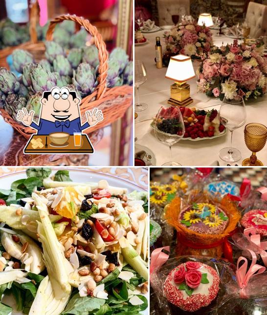 Еда в "Ресторане Палаццо Дукале"