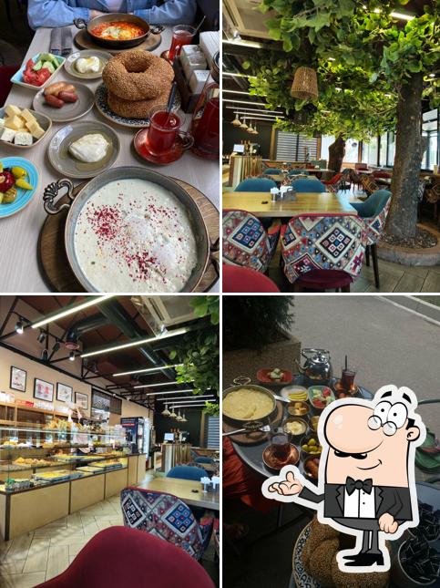 Посмотрите на внутренний интерьер "Дом Хлеба family"