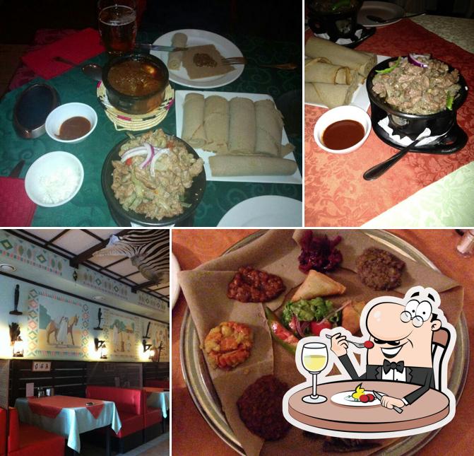 Еда в "Аддисе Абеба"