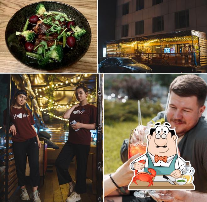 Закажите блюда с морепродуктами в "The Game"