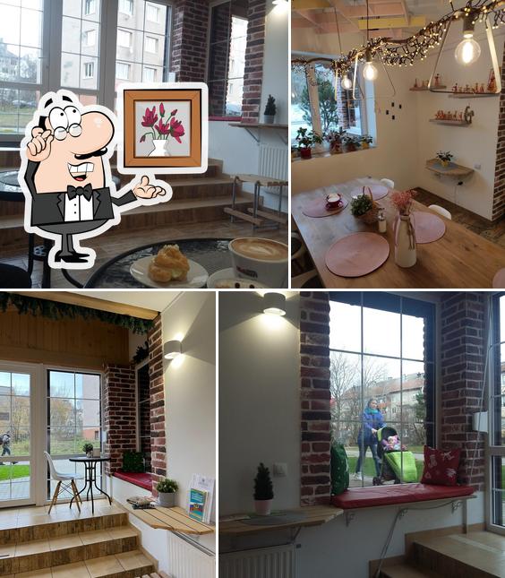 Посмотрите на внутренний интерьер "Итальянское Mороженое"