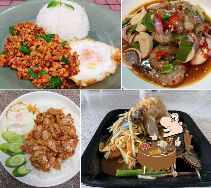 ร้านลองชิม อาหารตามสั่ง ส้มตำ ยำ ลาบ