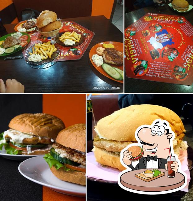 Гамбургеры из "Сербии от Драгана" придутся по вкусу любому гурману