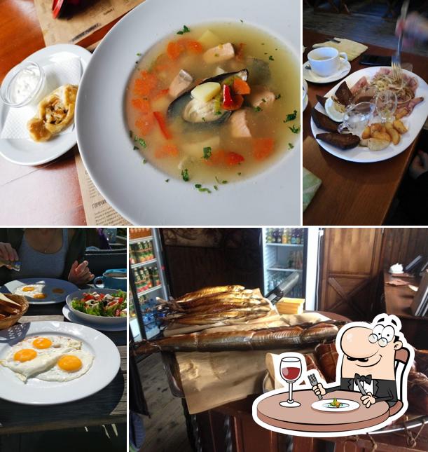 Еда в "Кафе Галера"