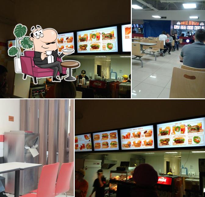 Забронируйте столик в "Роял Бургер"