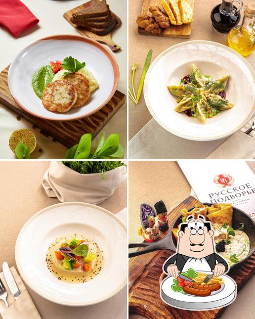 Еда в "Русском Подворье"