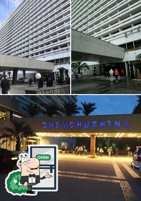 Посмотрите, как "Лайнер" выглядит снаружи