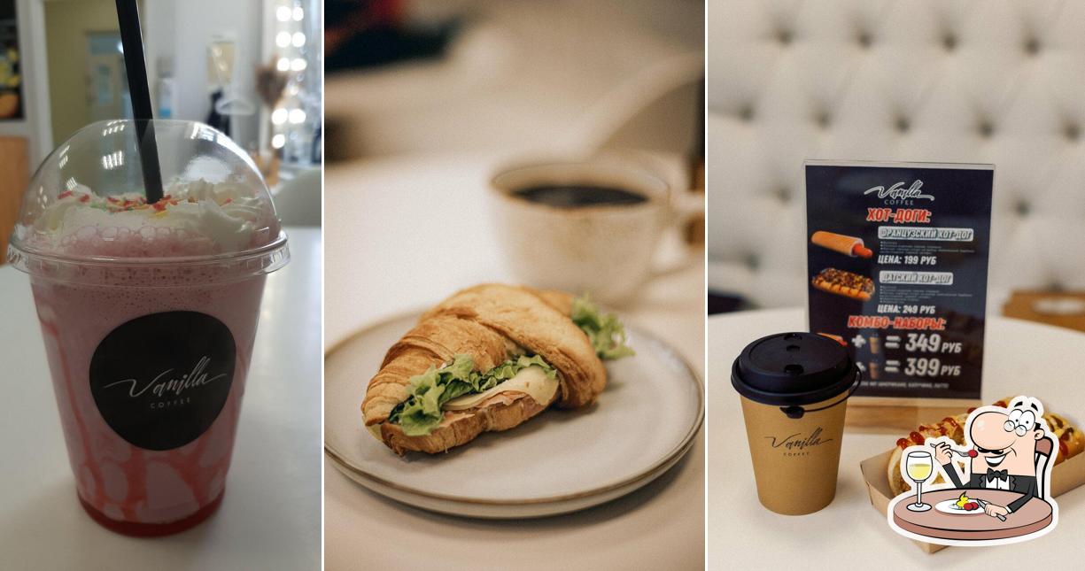 Еда в "Vanilla Coffee"