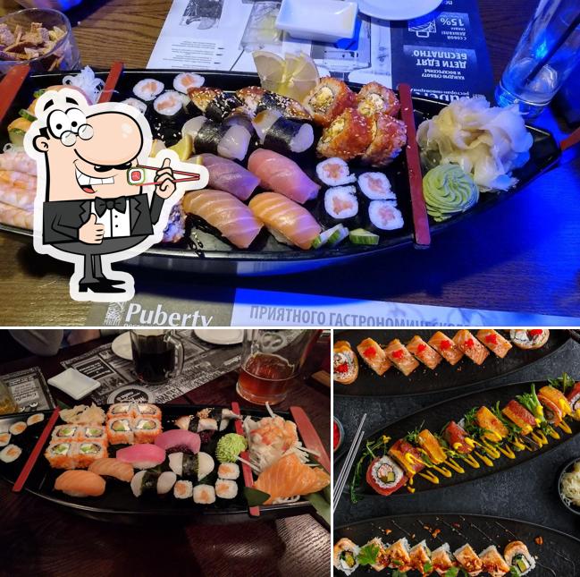 Закажите разные сеты суши