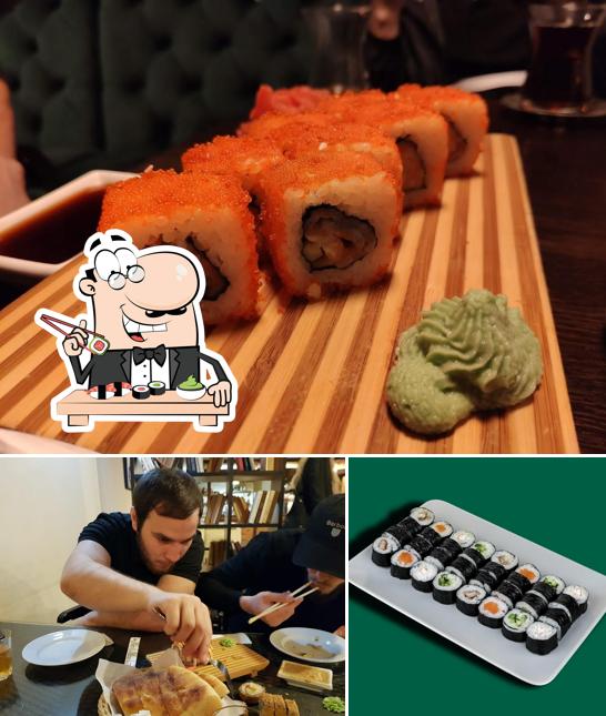 В "Кафе Piri Reis" предлагают суши и роллы