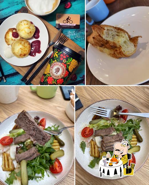 Блюда в "Шоколаднице"