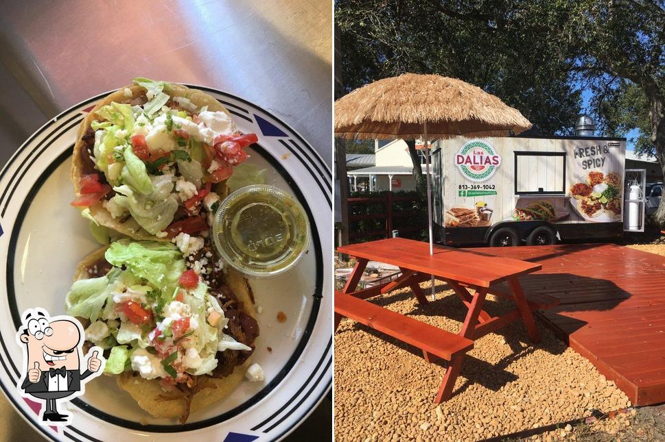 Mexican tacos, Las dalias fresh & spicy