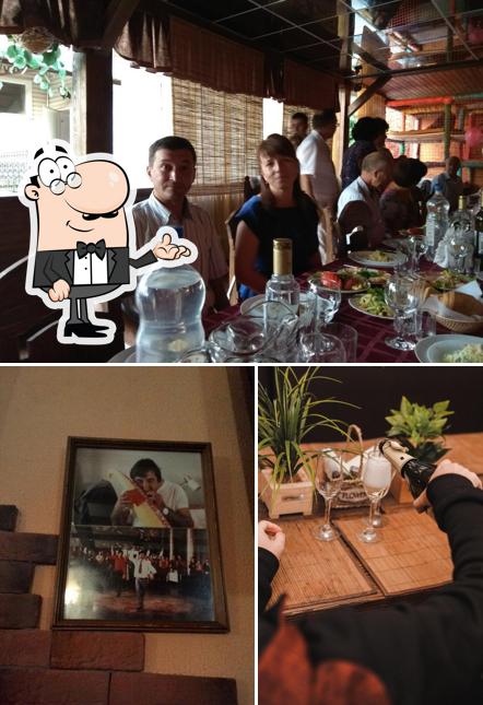 Посмотрите на внутренний интерьер "Мимино"