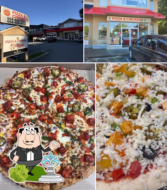 786 pizza and chicken