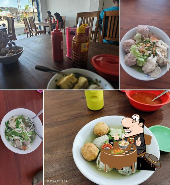 Bakso Rejeki prasmanan