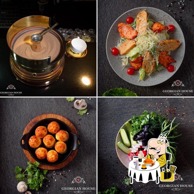 Блюда в "Georgian House"