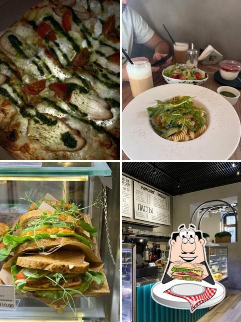 Клубные сэндвичи в "Кофестория"