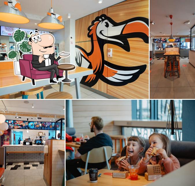 Интерьер "Додо Пицца"