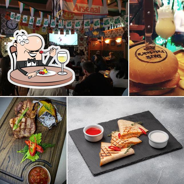 Еда в "Патрике Пабе"