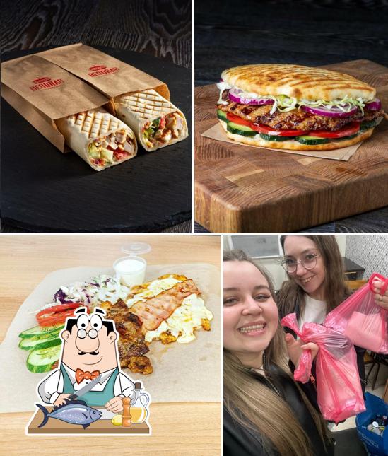 Лосось гриль в "Сербский гриль Београд"