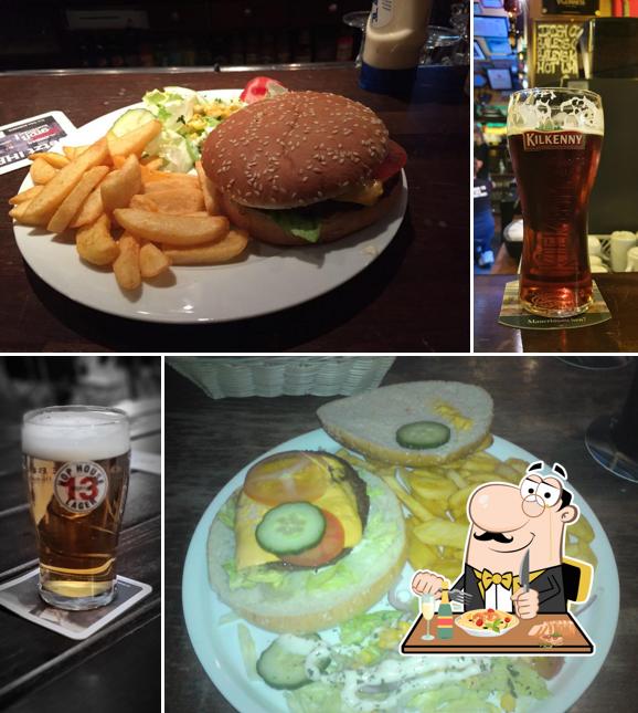 Еда в "The Porter House Irish Pub"