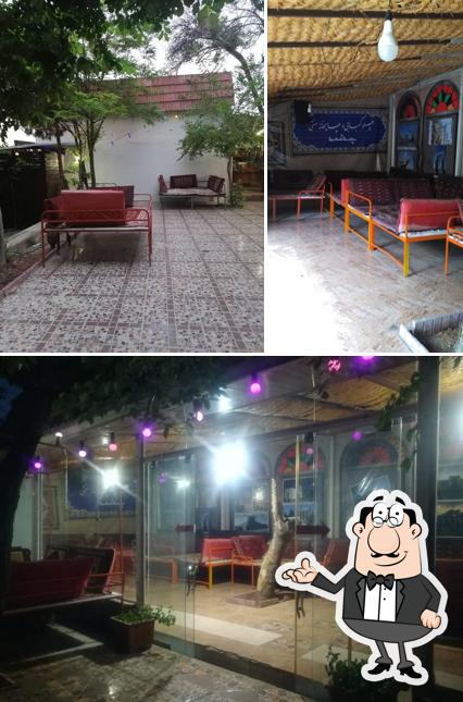 چلو کبابی وسفره خانه سنتی چشمه