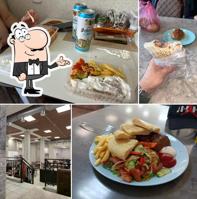 Посмотрите на внутренний интерьер "Зам-зам"