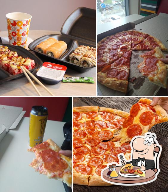 Закажите разные варианты пиццы