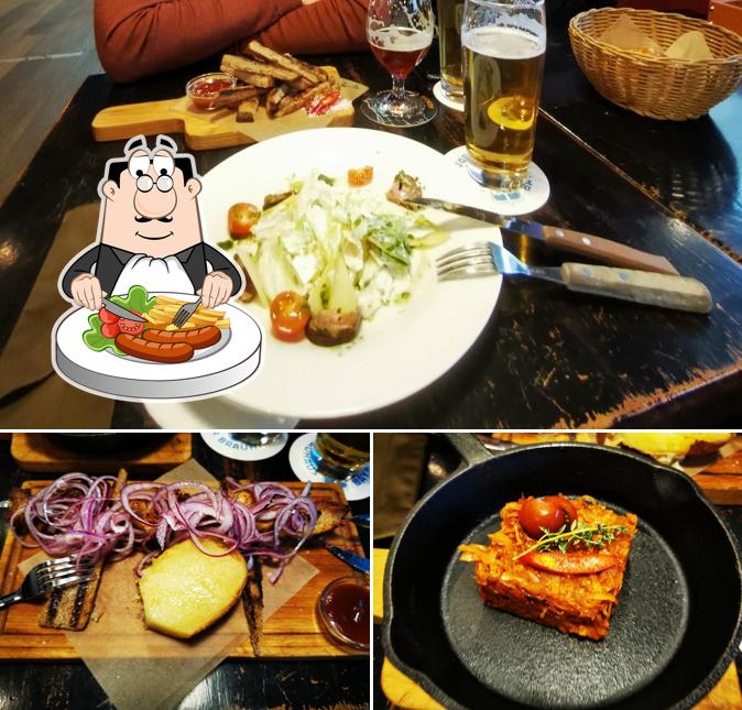 Еда в "Шварце Кайзер"