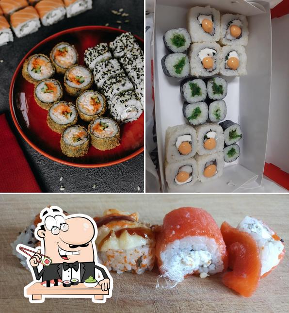 Попробуйте различные виды суши