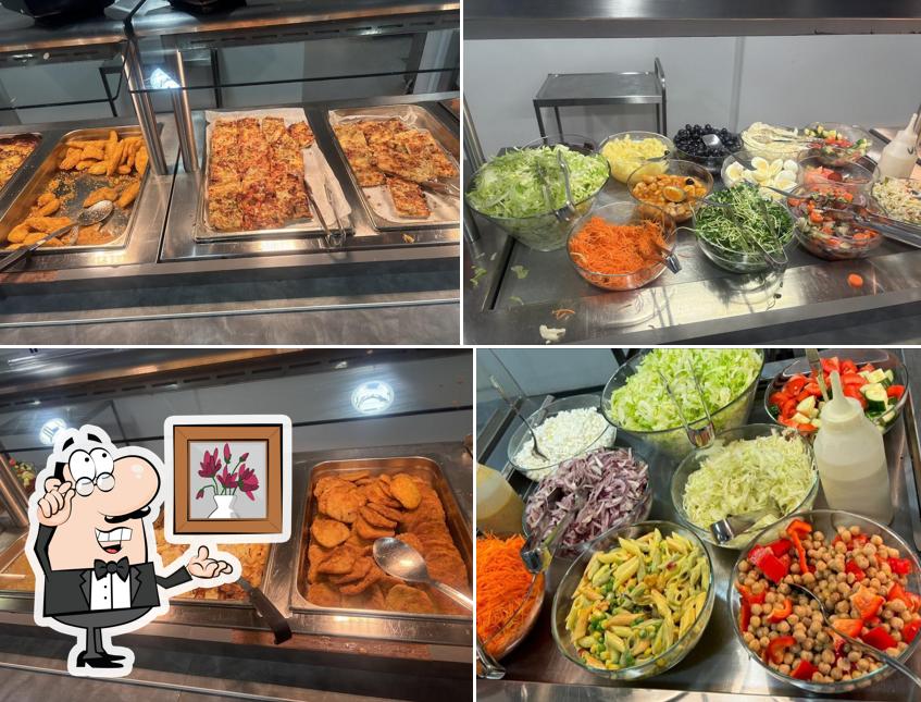 Ravintola Papu lounas buffet