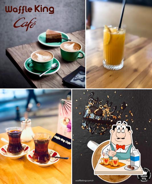 Waffle king cafe