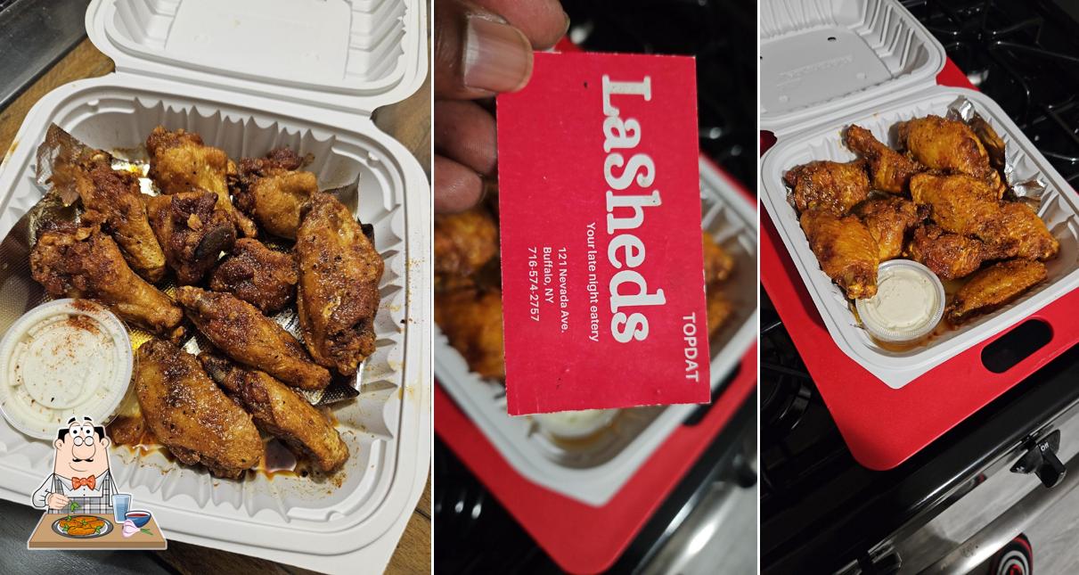 Lasheds deep fried tacos