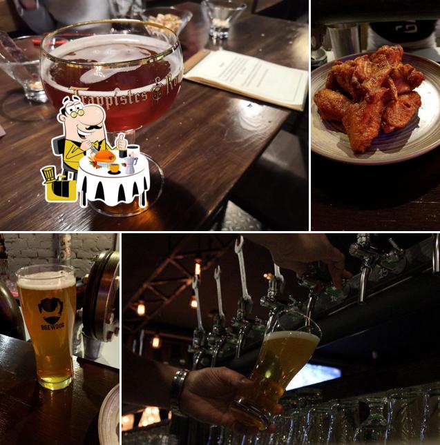 Шоколадный мусс в "Гараже"