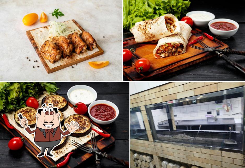 Еда в "Шампурико"