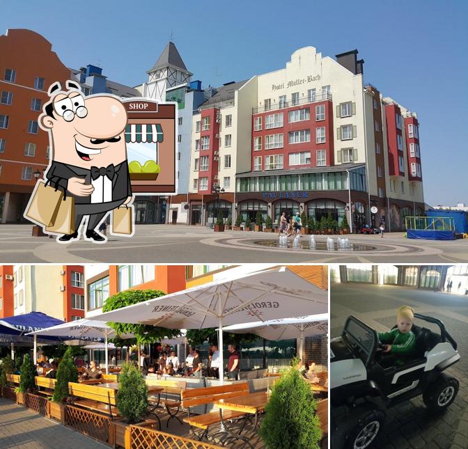 Посмотрите, как "Paulaner" выглядит снаружи