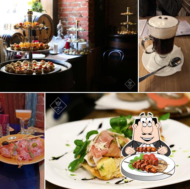 Шоколадный мусс в "Брюсе бар"