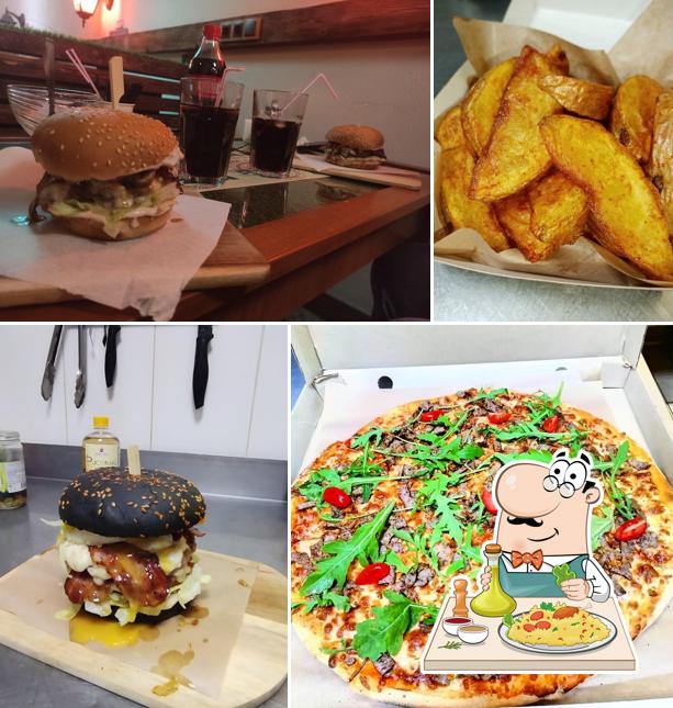 Еда в "Пицца Рак и Суши"