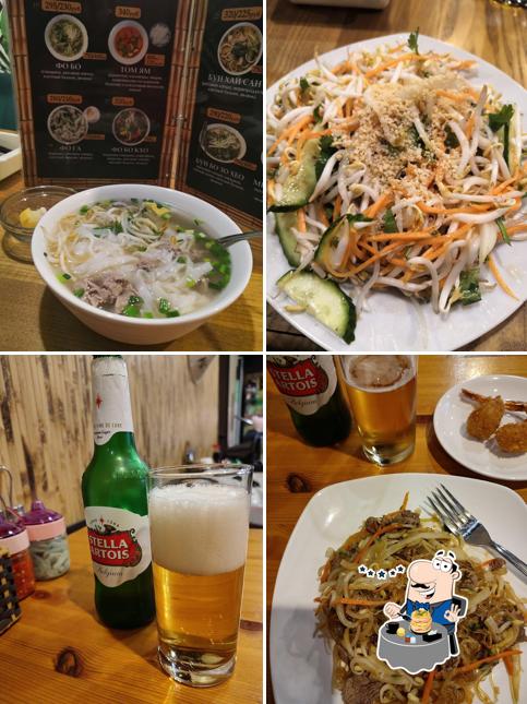 В Золотой Бамбук есть еда, напитки и многое другое