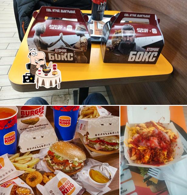 Блюда в "Бургер Кинг"
