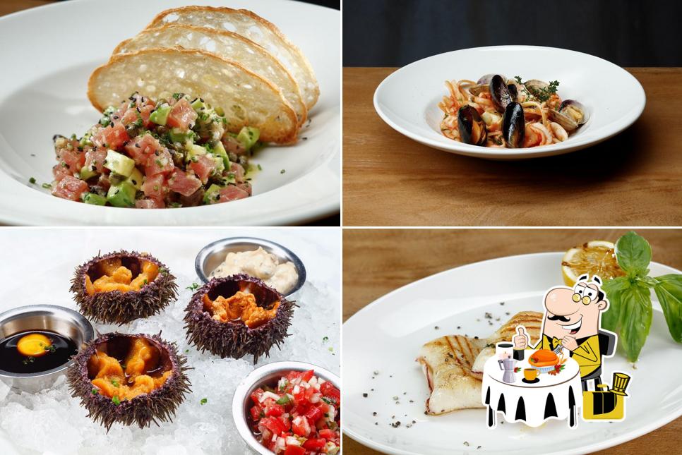 Блюда в "Ресторане "Marea""