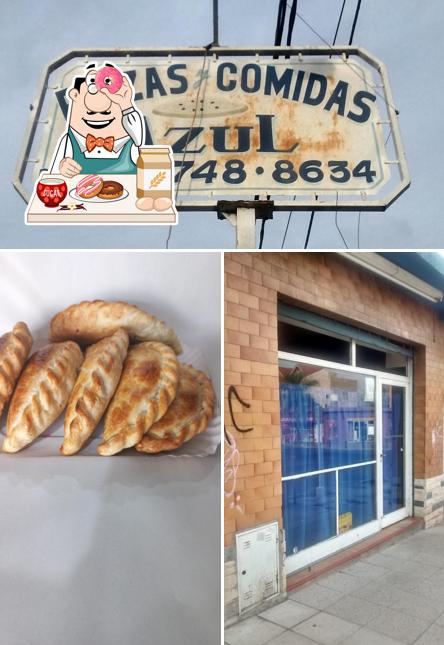Pizzas y Comidas Azul