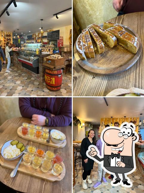 Посмотрите на внутренний интерьер "Боярский мёд"