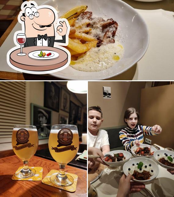 Еда в "Итальянское бистро Хорошим людям"