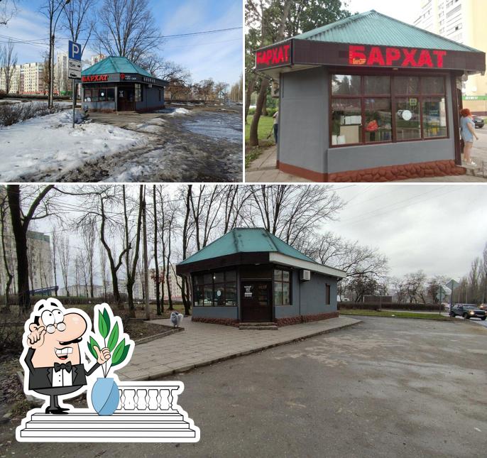 Посмотрите, как "Бархат" выглядит снаружи